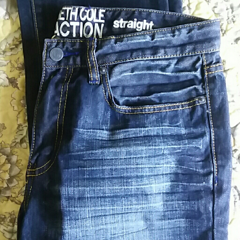 🎊HP🎊 Kenneth Cole Reaction Straight jeans 30/32 - Picture 8 of 8